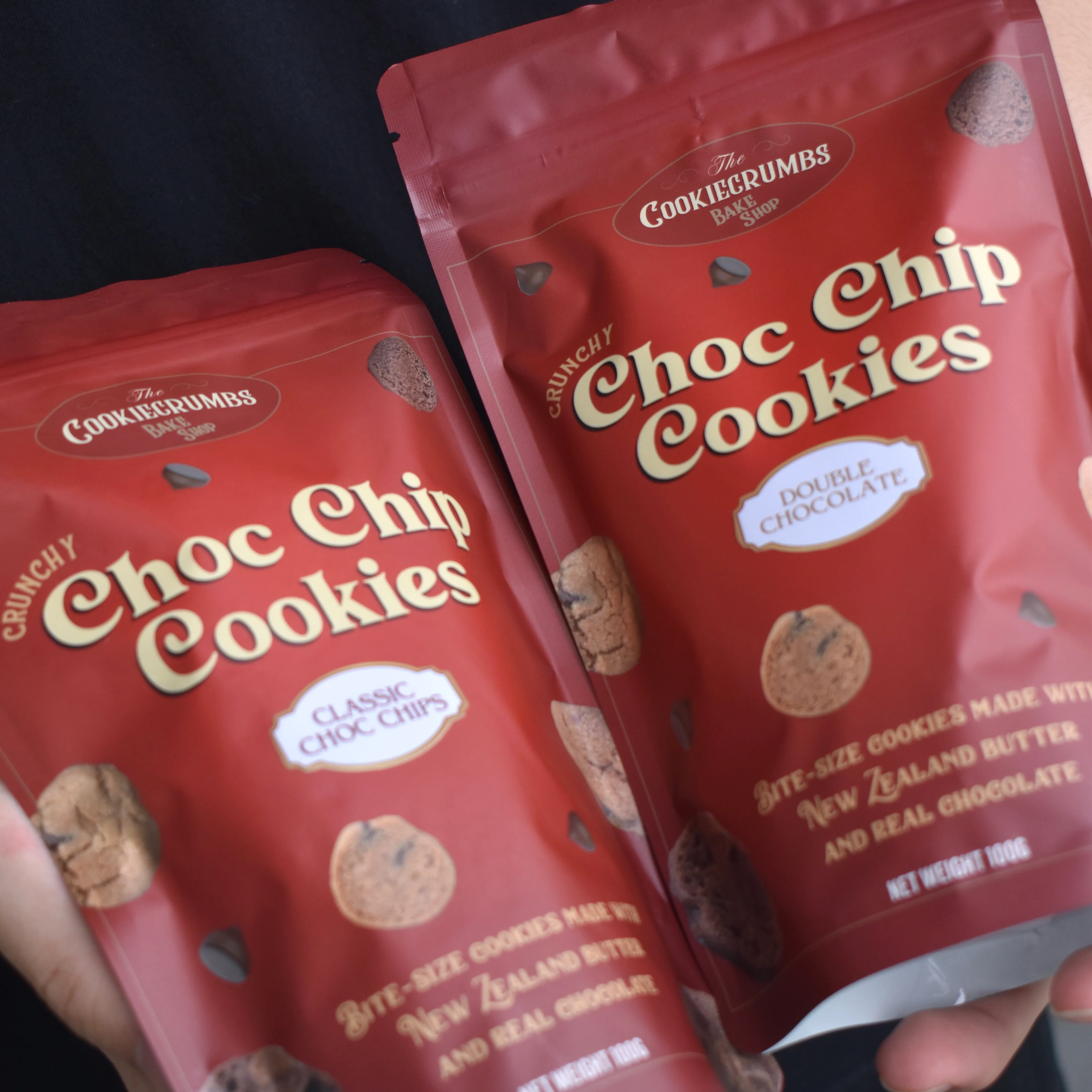 Classic Crunchy Chocolate Chip Cookie Bites 100g - Image 3