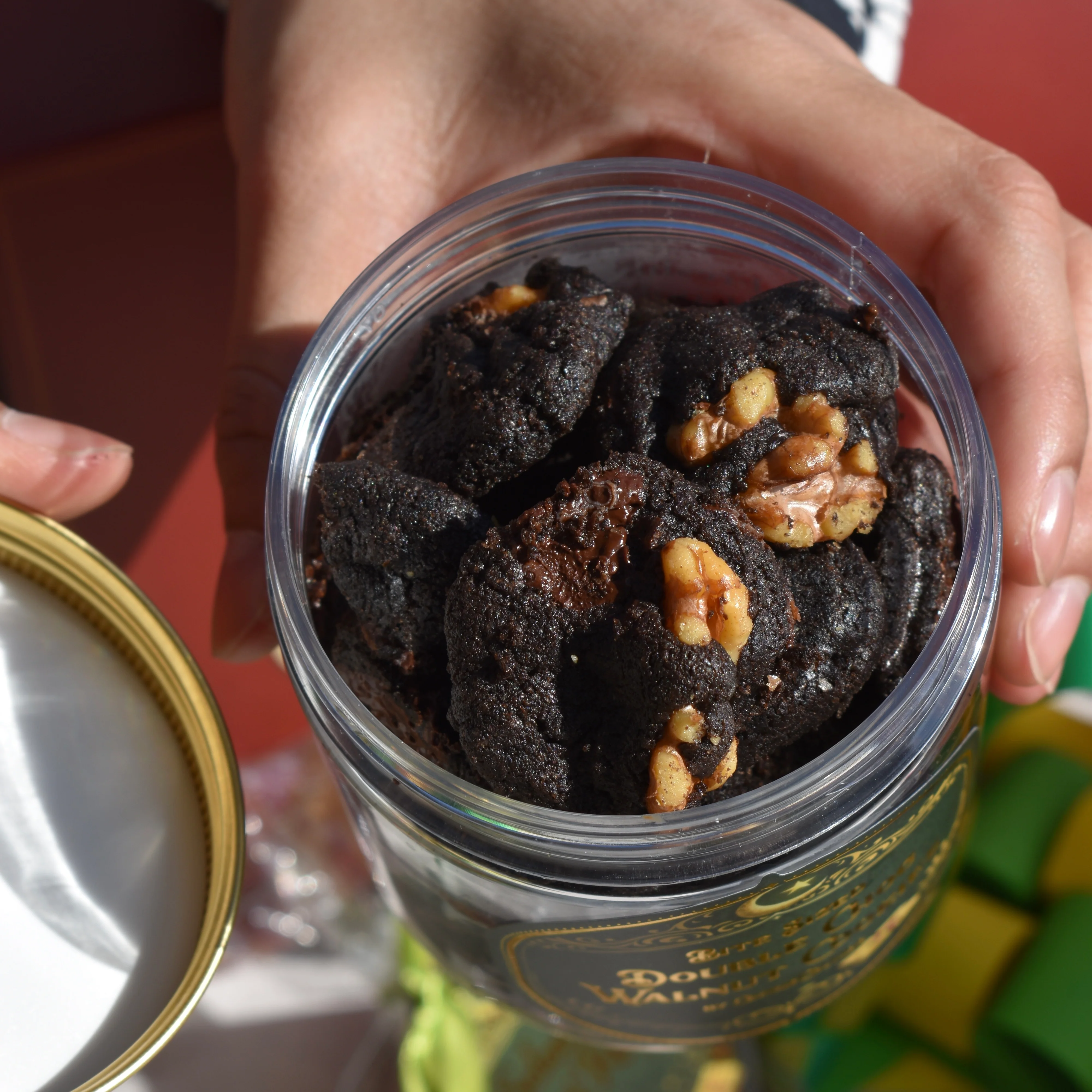 Double Chocolate Walnut Cookie Bites (120g/bottle) - Image 3